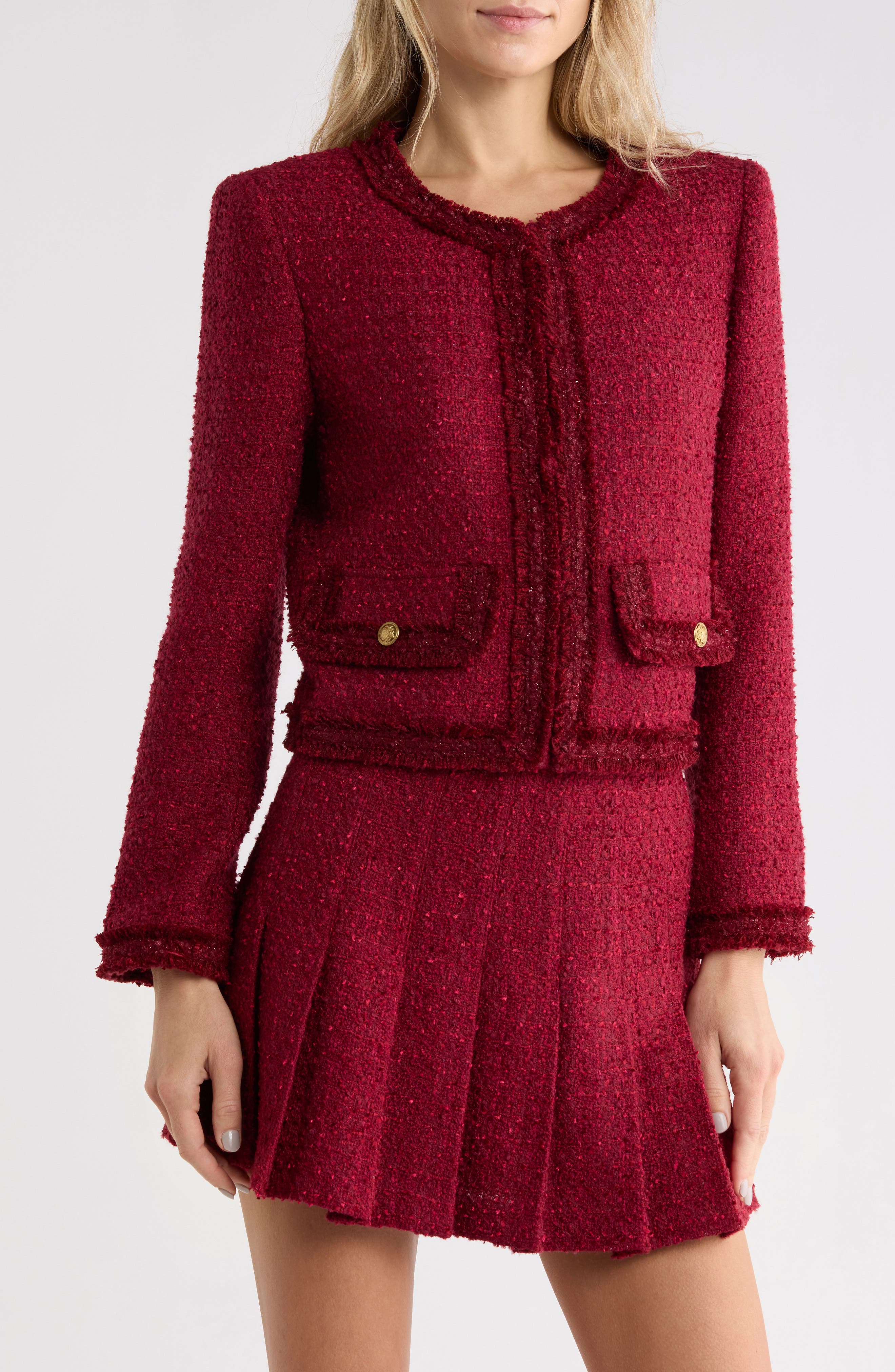 Landon Cropped Box Jacket