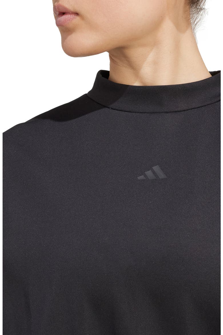 Yoga Essential Sweatshirt, Alternate, color, BLACK
