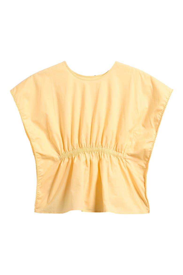 Kids' Cotton Swim Cover-Up, Main, color, MARGARINE