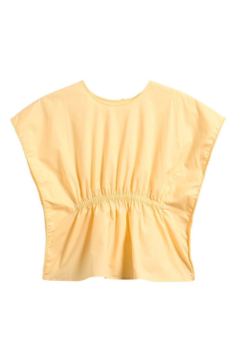 OTTER AVENUE Kids' Cotton Swim Cover-Up, Main, color, Margarine