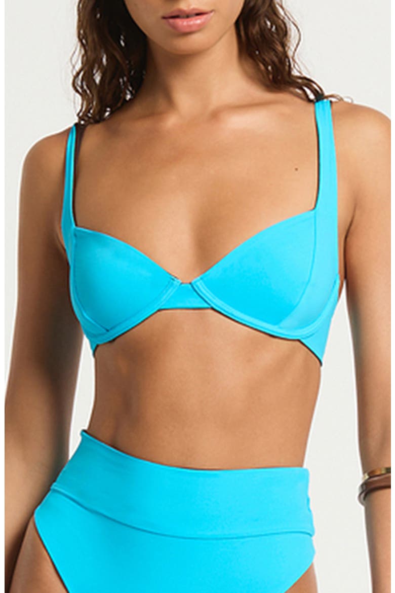 Ryan Reversible Underwire Bikini Top, Alternate, color, ESPRESSO CALA