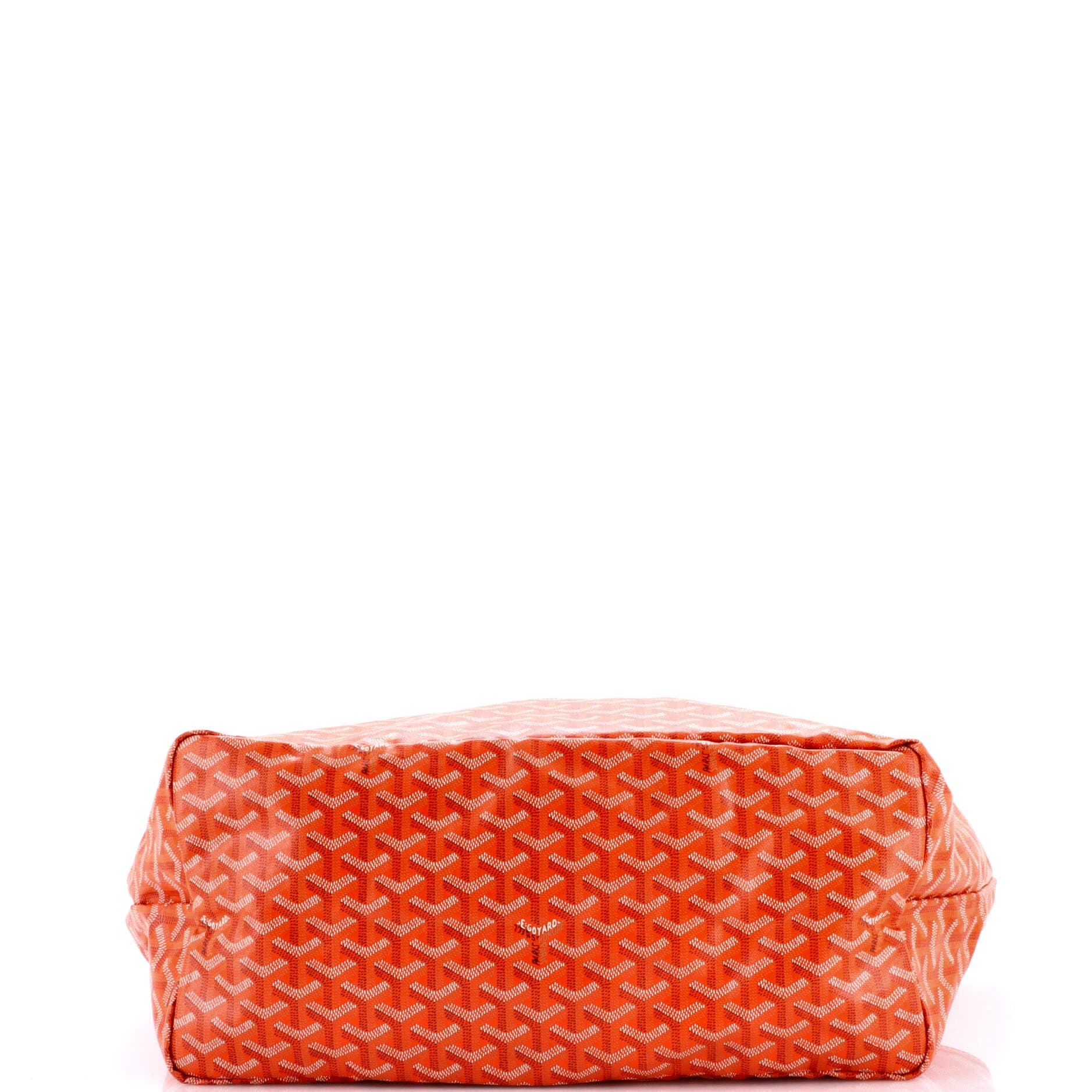 Pre-Owned Goyard Saint Louis Tote Coated Canvas GM, Alternate, color, Orange
