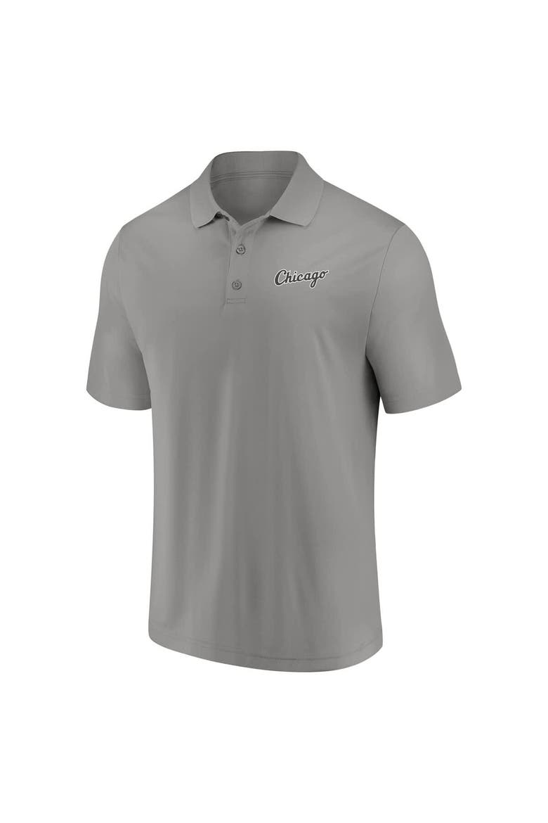 Men's Fanatics Gray Chicago White Sox Component Polo, Alternate, color, Gray