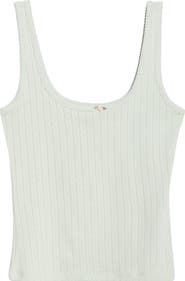 Etam Odelia Sorbet Cotton Pointelle Pajama Tank