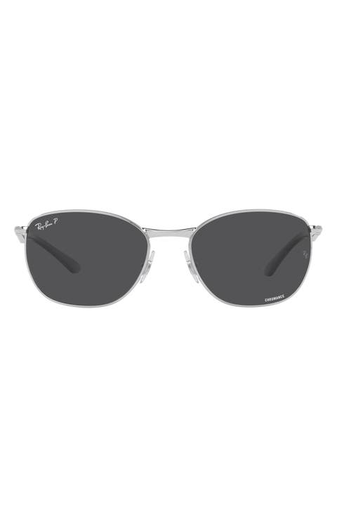 57mm Polarized Pillow Sunglasses