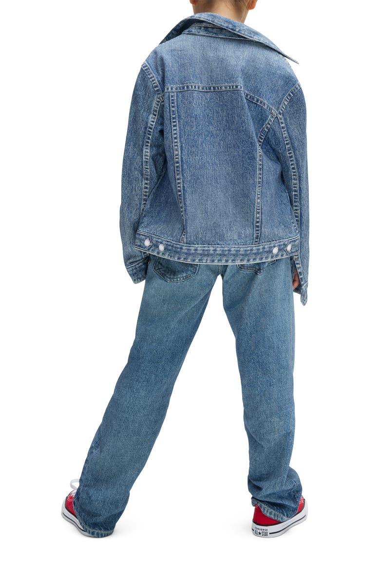 Kids' Mini Miramar Trucker Jacket, Alternate, color, SCRLT