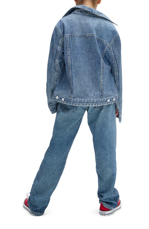 Rag & Bone Kids' Mini Miramar Trucker Jacket In Blue