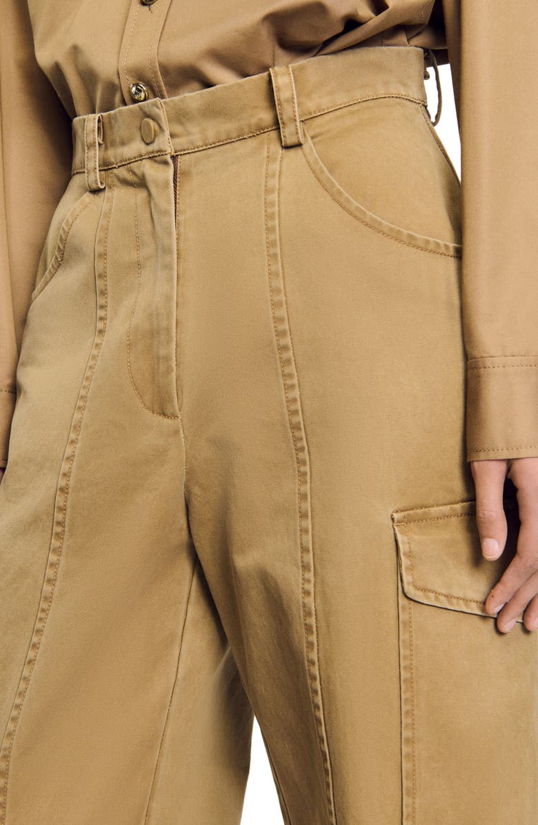 SANDRO Cargo trousers, Alternate, color,