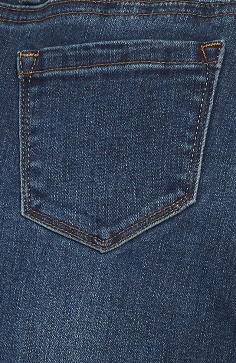 Tractr Fray Hem Skinny Jeans, Alternate, color, 