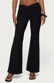 EDIKTED Alyce Crossover Flare Pants