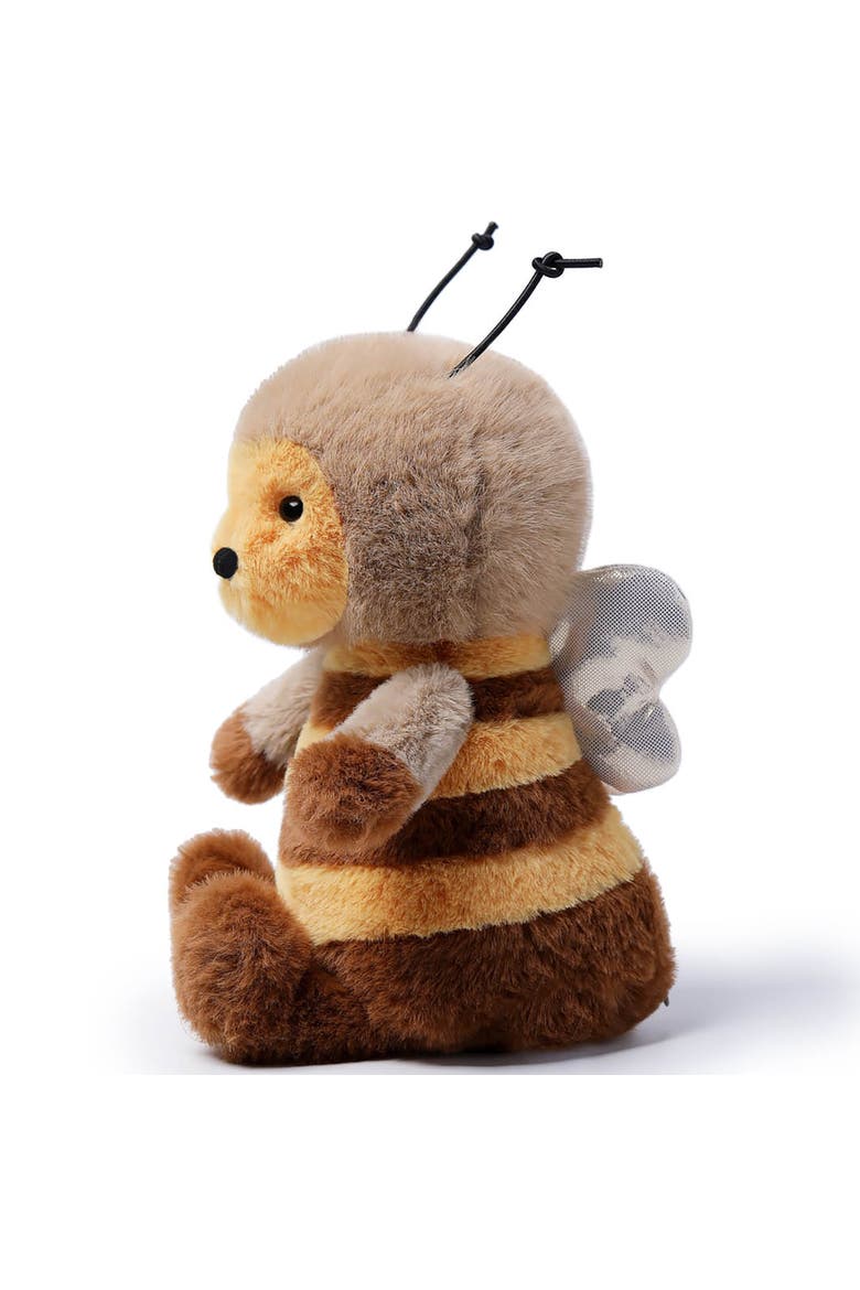 7 Inch Brownie Bee Weighted Stuffed Animal, Alternate, color, Multicolored