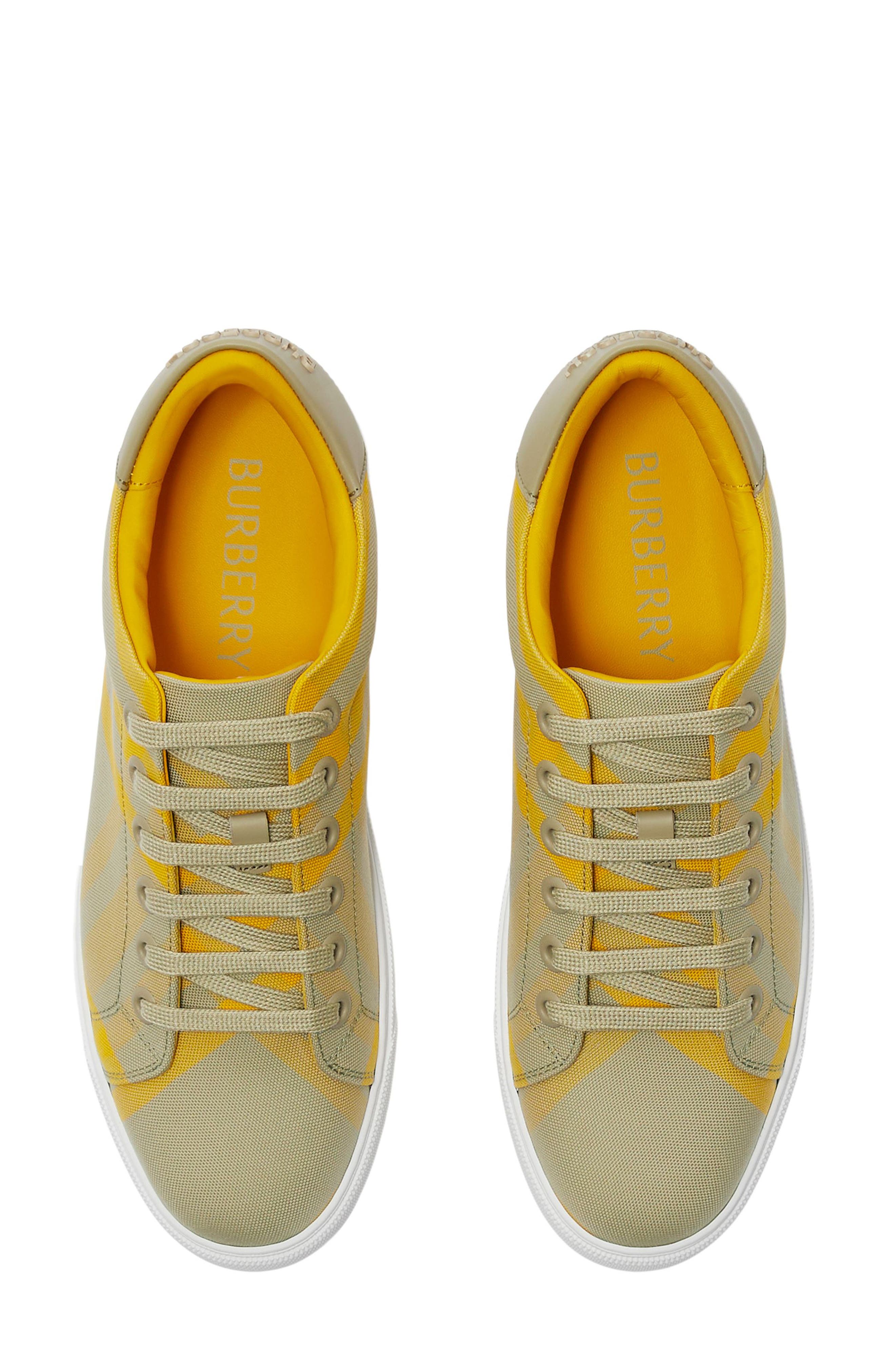 Burberry Albridge Check Low Top Sneaker, Alternate, color, 