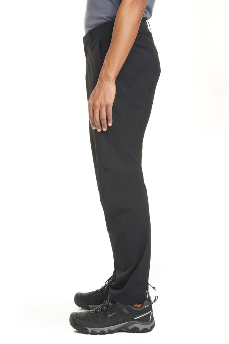 Convex LT Water Resistant Stretch Nylon Pants, Alternate, color, BLACK
