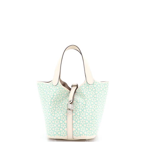 Picotin Lock Bag Lucky Daisy Printed Swift PM