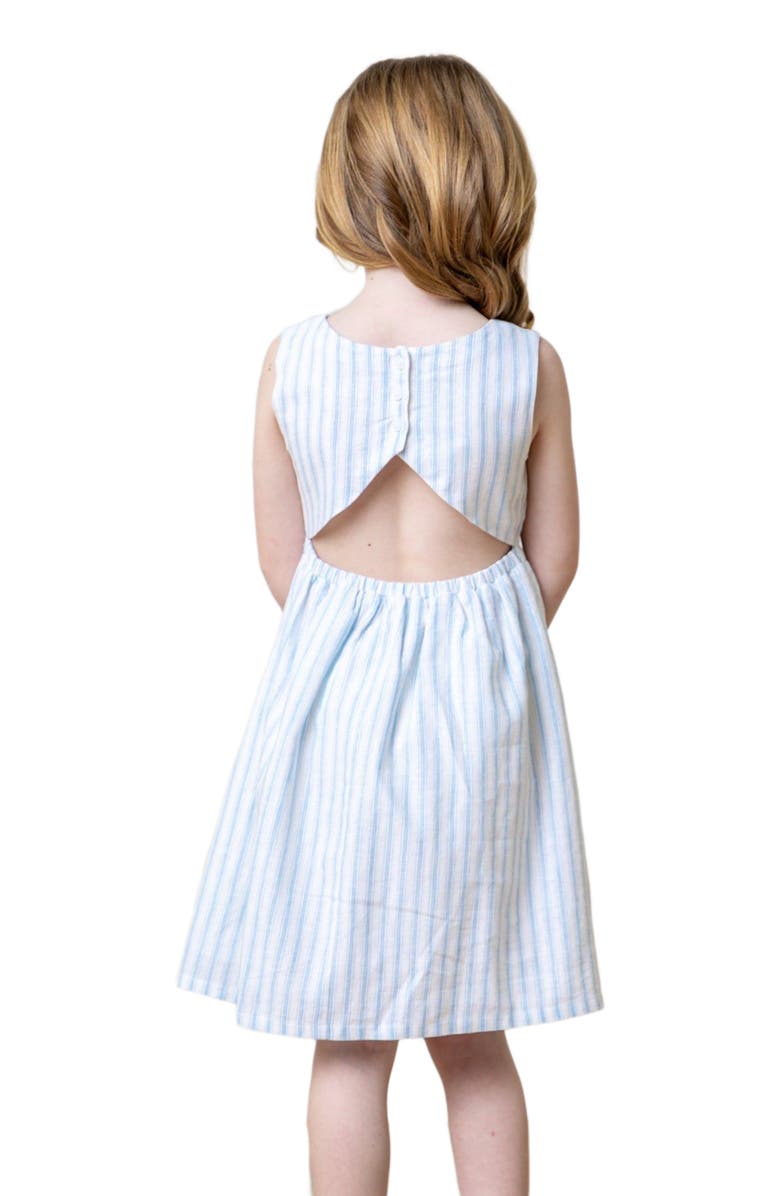 Hope & Henry Girls' Sleeveless Open Back Sundress, Toddler, Alternate, color,