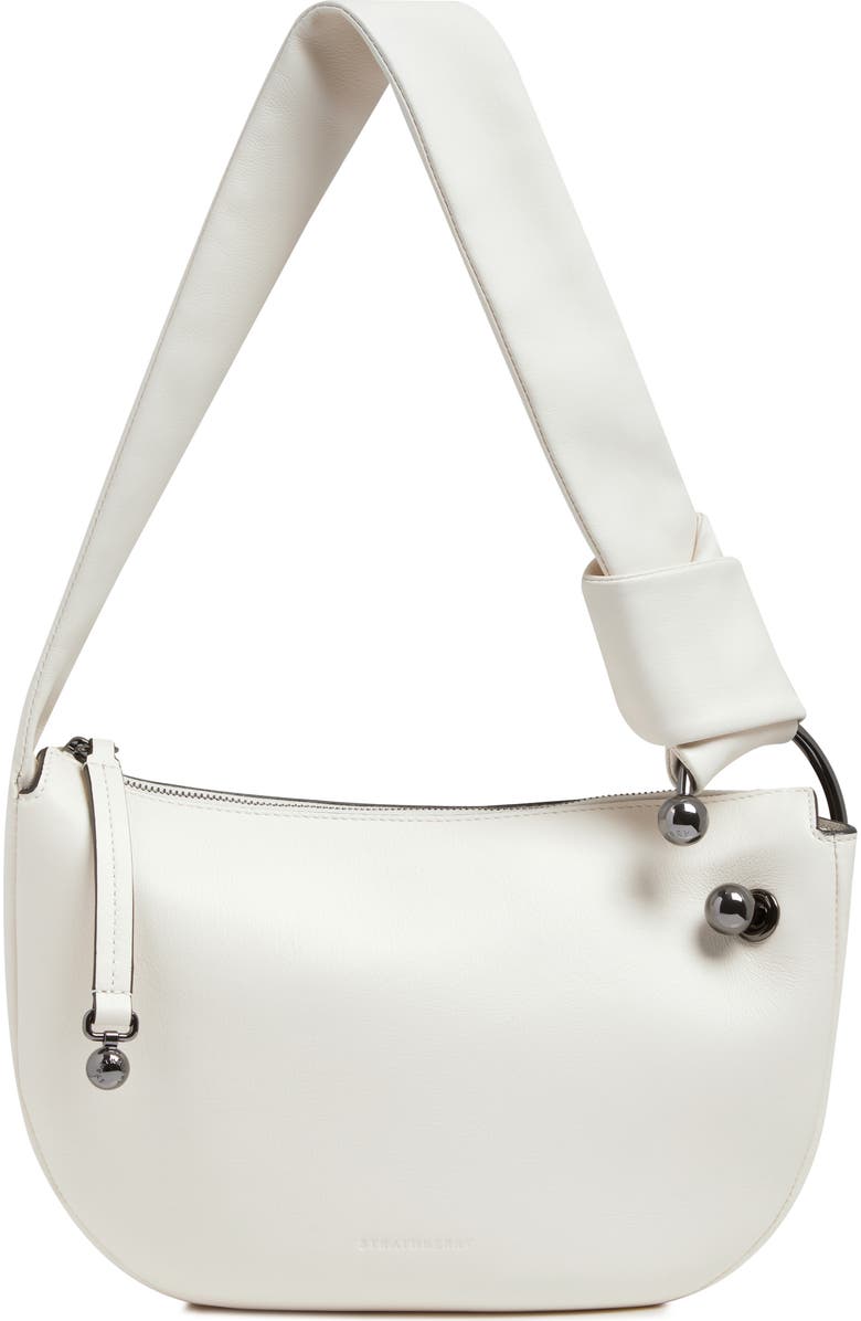 Strathberry Mini Halo Leather Shoulder Bag, Main, color,