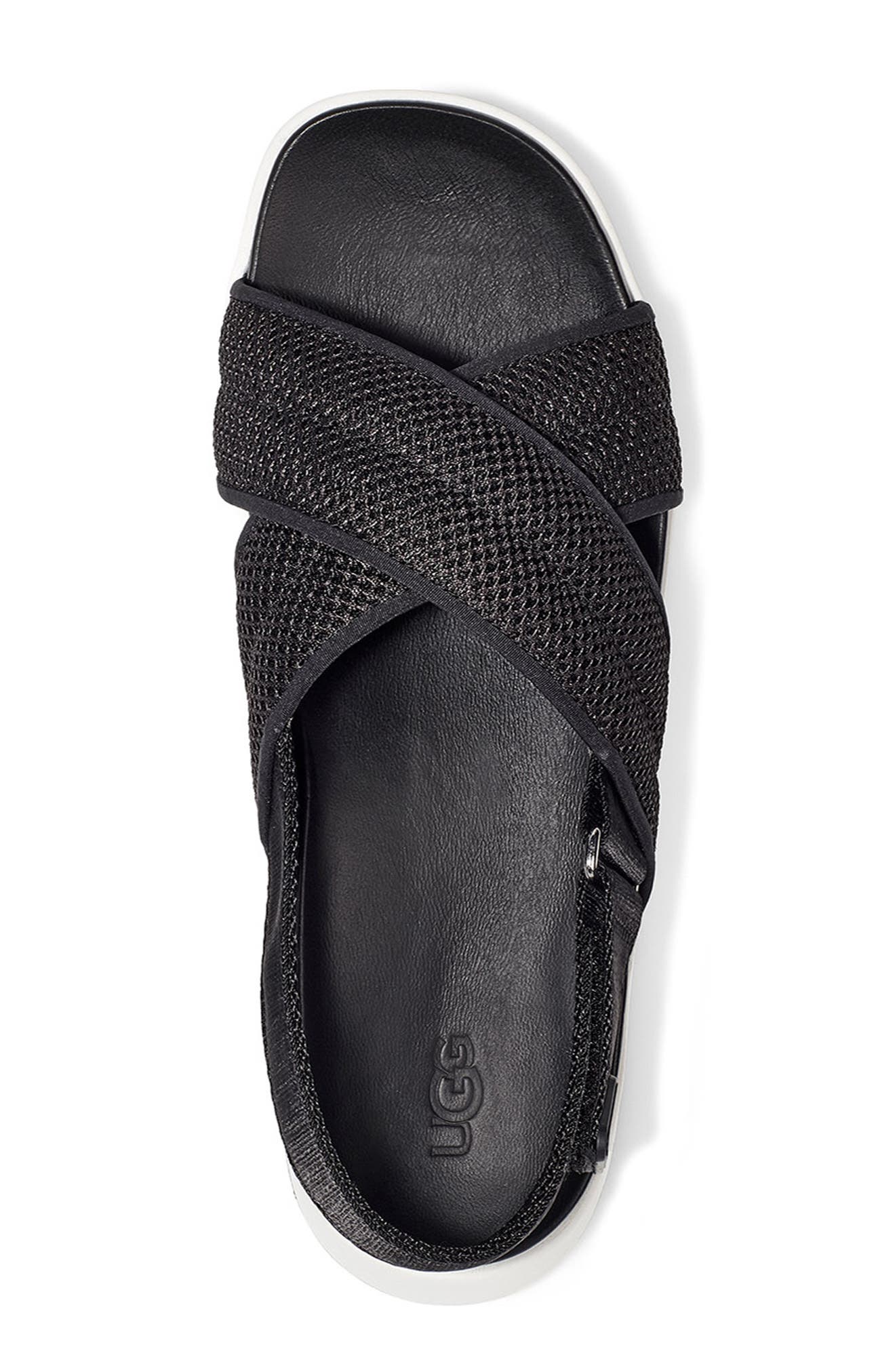 UGG<sup>®</sup> UGG Nella Slingback Platform Sandal, Alternate, color, 