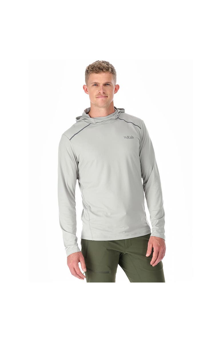 Rab Force Hooded Shirt - Men's, Main, color, Dark Pewter