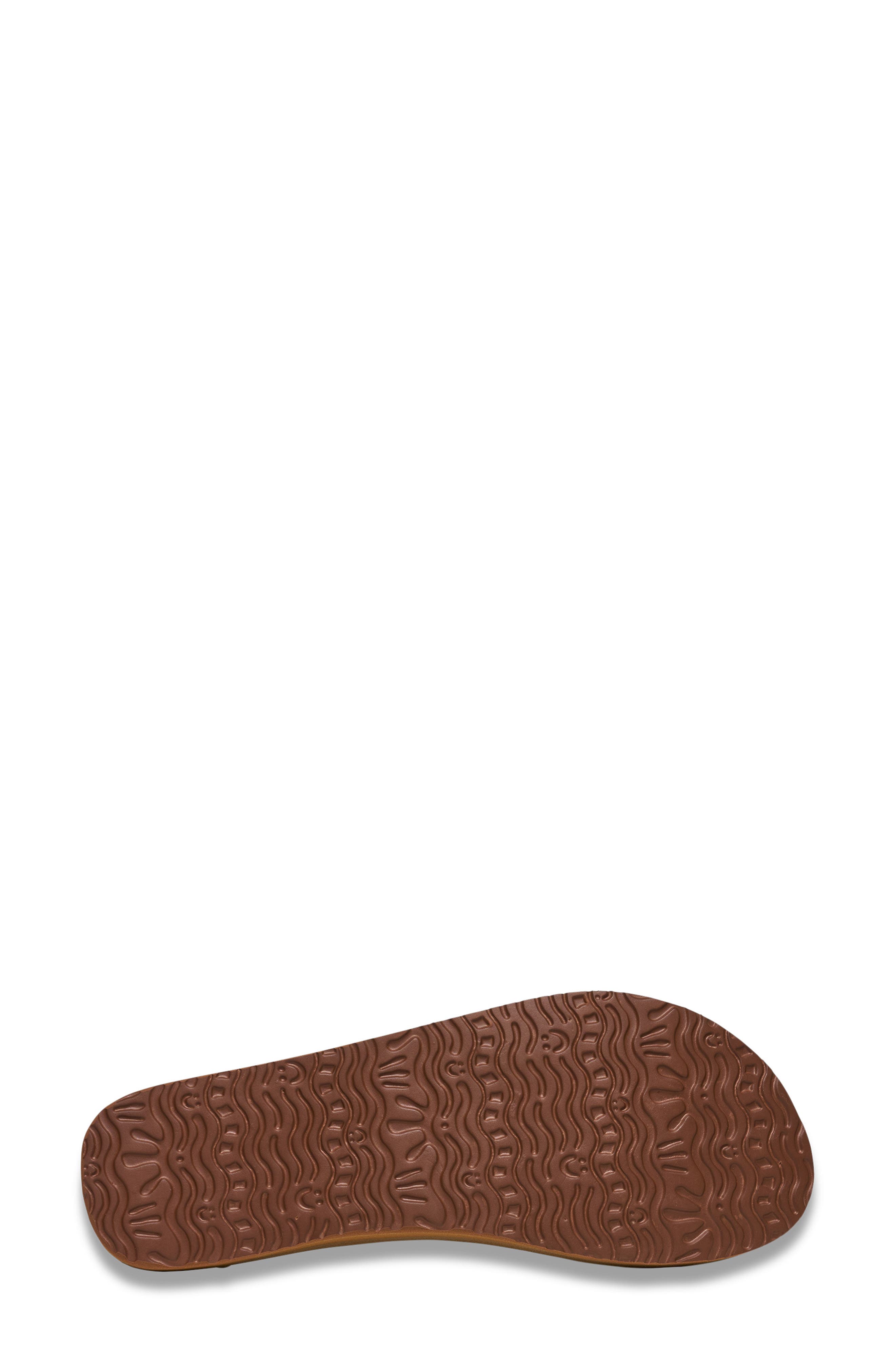 Yoga Joy II Stud Flip Flop, Alternate, color, OJAI TAN