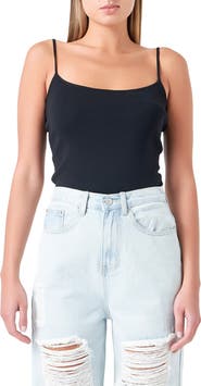 Grey Lab Rib Camisole