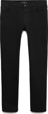 MANGO Patrick Slim Fit Ultra Soft Touch Stretch Denim Jeans