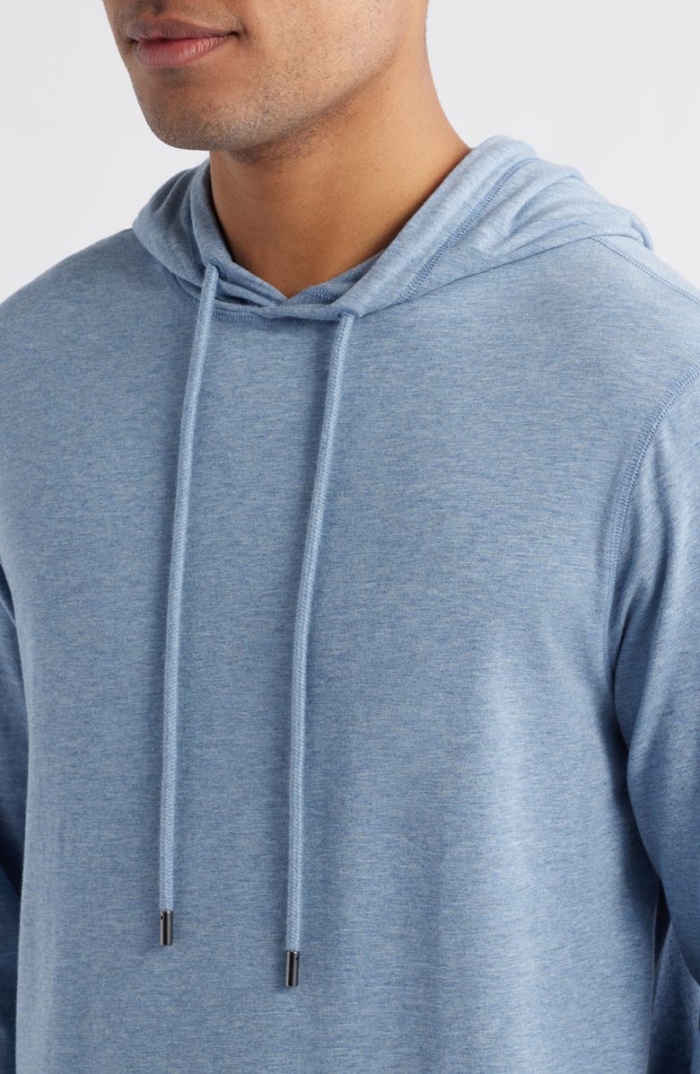 Daniel Buchler Stretch Cotton & Modal Hoodie, Alternate, color,
