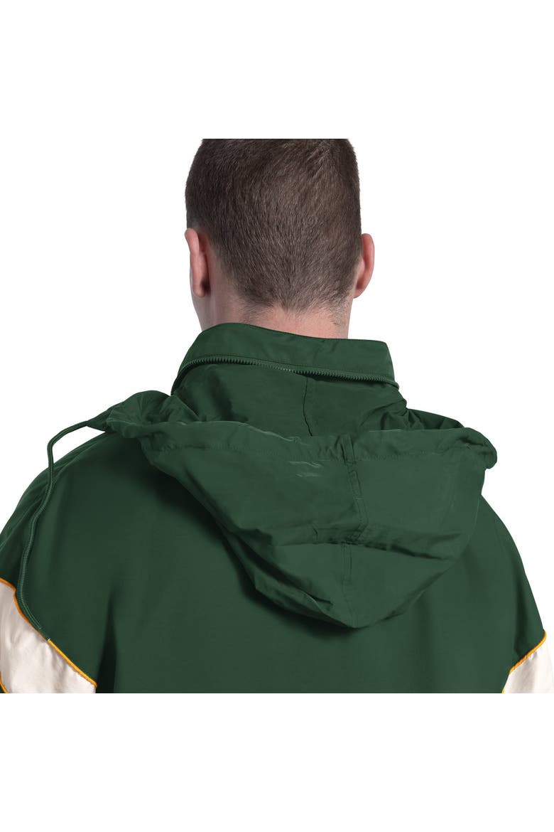Men's Starter  Green Green Bay Packers The Gust Full-Zip Hooded Jacket, Alternate, color, Green
