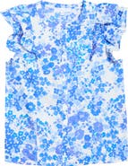SUGARLIPS Riona Floral Sammi Cotton Button-Up Shirt