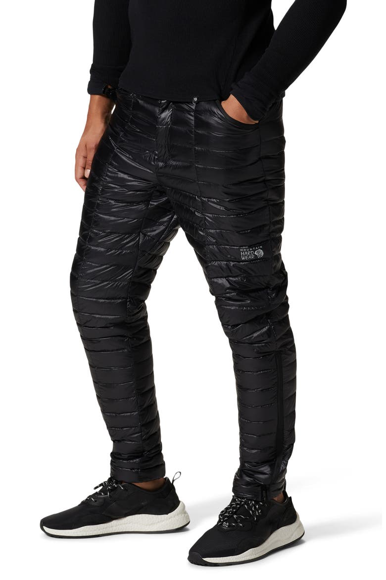 Ghost Whisperer Packable 800-Fill-Power Down Pants, Alternate, color, BLACK