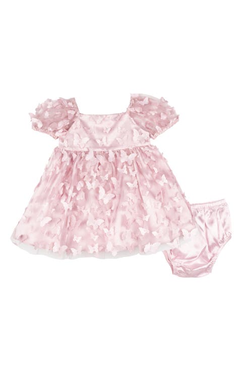 3D Butterfly Puff Sleeve & Bloomers Set