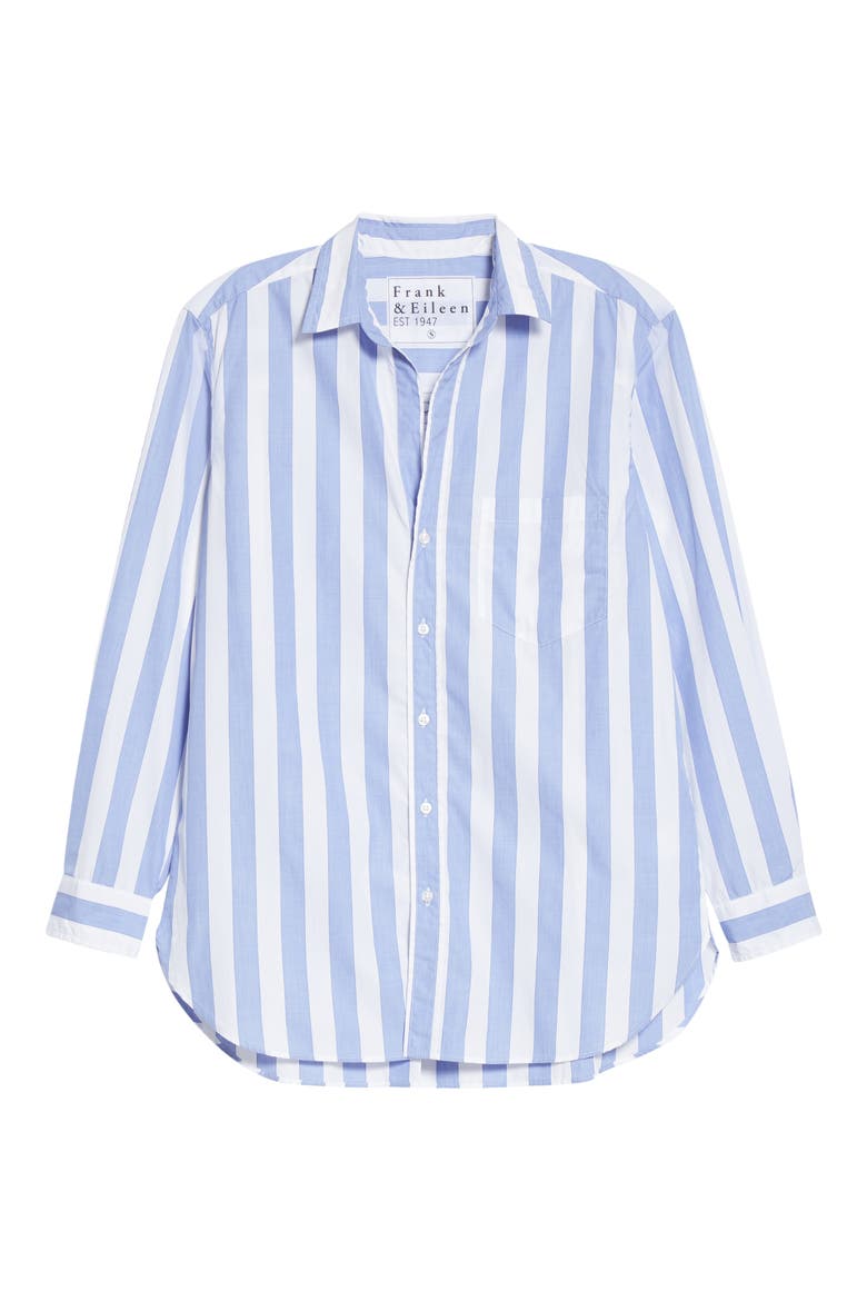 Joedy Stripe Shirt, Alternate, color, WIDE BLUE STRIPE SUPERFINE