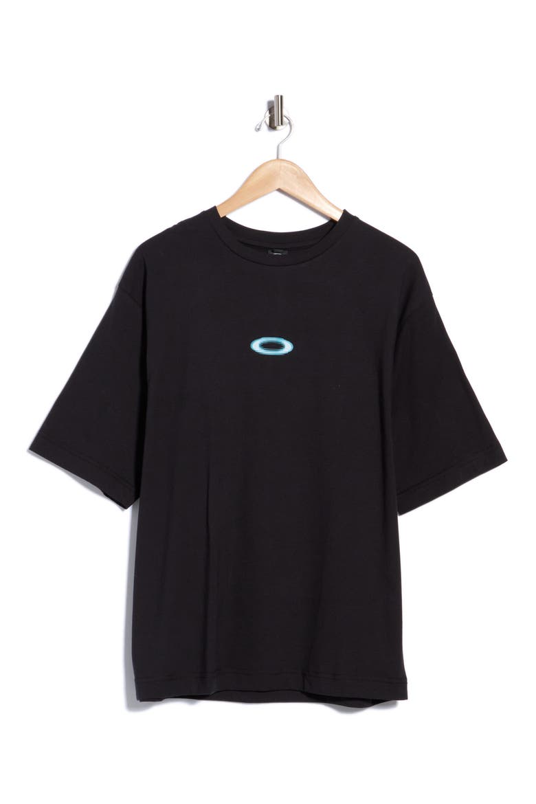 Logo Graphic T-Shirt, Main, color, BLACKOUT