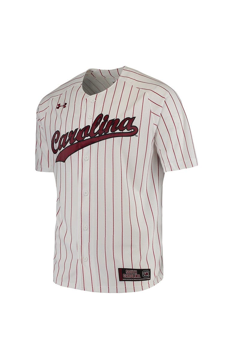 Under Armour Men's Under Armour White South Carolina Gamecocks Performance Replica Baseball Jersey, Alternate, color, White