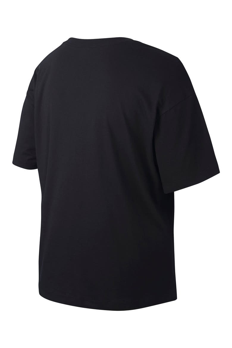 Sportswear Essential Crewneck T-Shirt, Alternate, color, BLACK/ WHITE