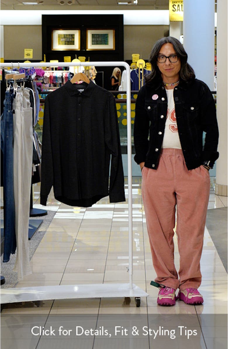 Commuter Slim Fit Performance Button-Up Shirt, sales video thumbnail