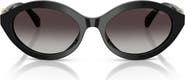 Michael Kors Carlazzo 55mm Gradient Oval Sunglasses