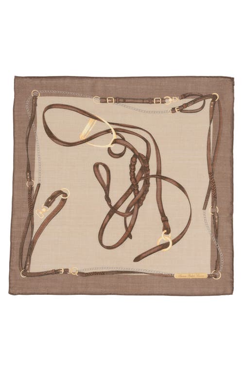 Ralph Lauren Lauren Fall Equestrian Square In Neutral