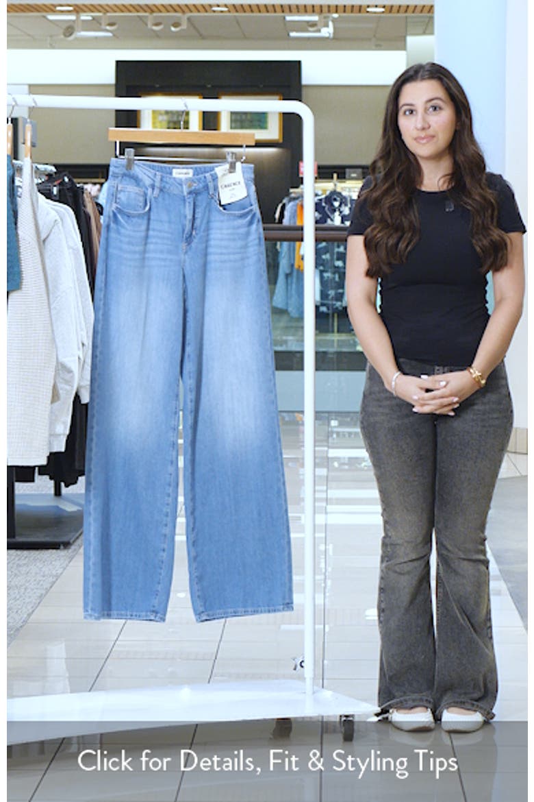 Alicent High Waist Wide Leg Jeans video