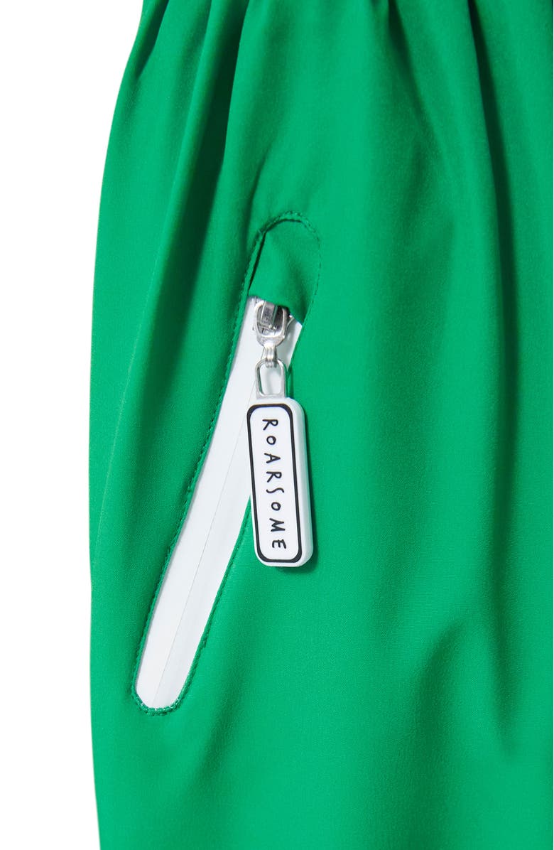 Roarsome Spike the Dinosaur Ski Pants, Alternate, color, Green