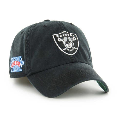 Men's '47 Black Las Vegas Raiders Sure Shot Franchise Fitted Hat
