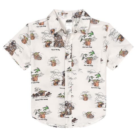 Short Sleeve Button-Down Shirt