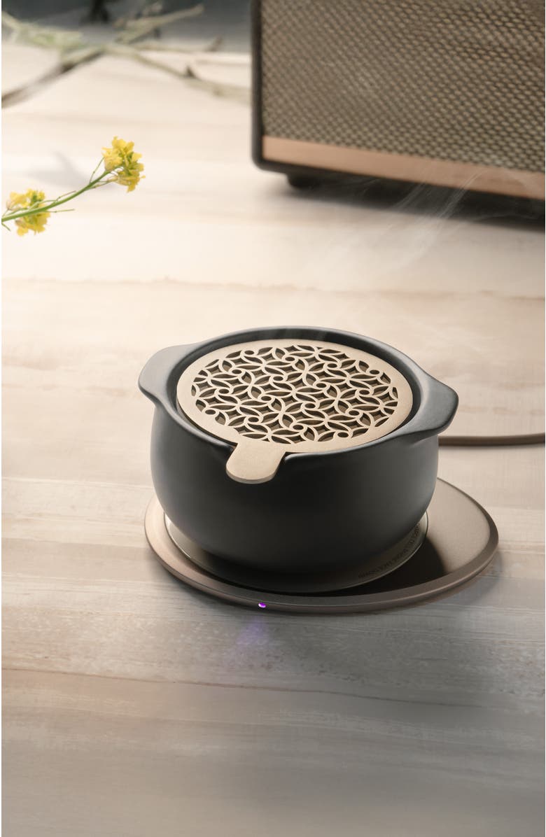 OHOM INC Jun Self-heating Diffuser Set, Alternate, color, Inkstone Black