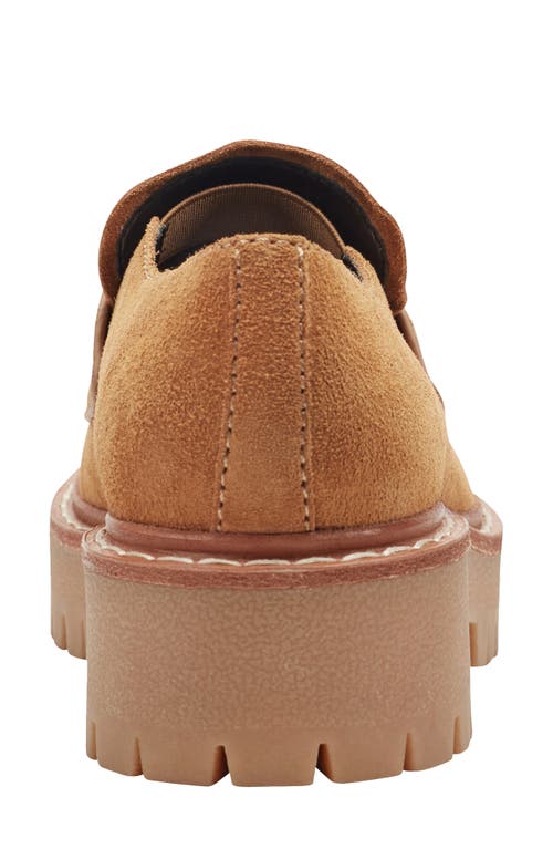 Marc Fisher Ltd Norton Lug Sole Penny Loafer In Animal Print