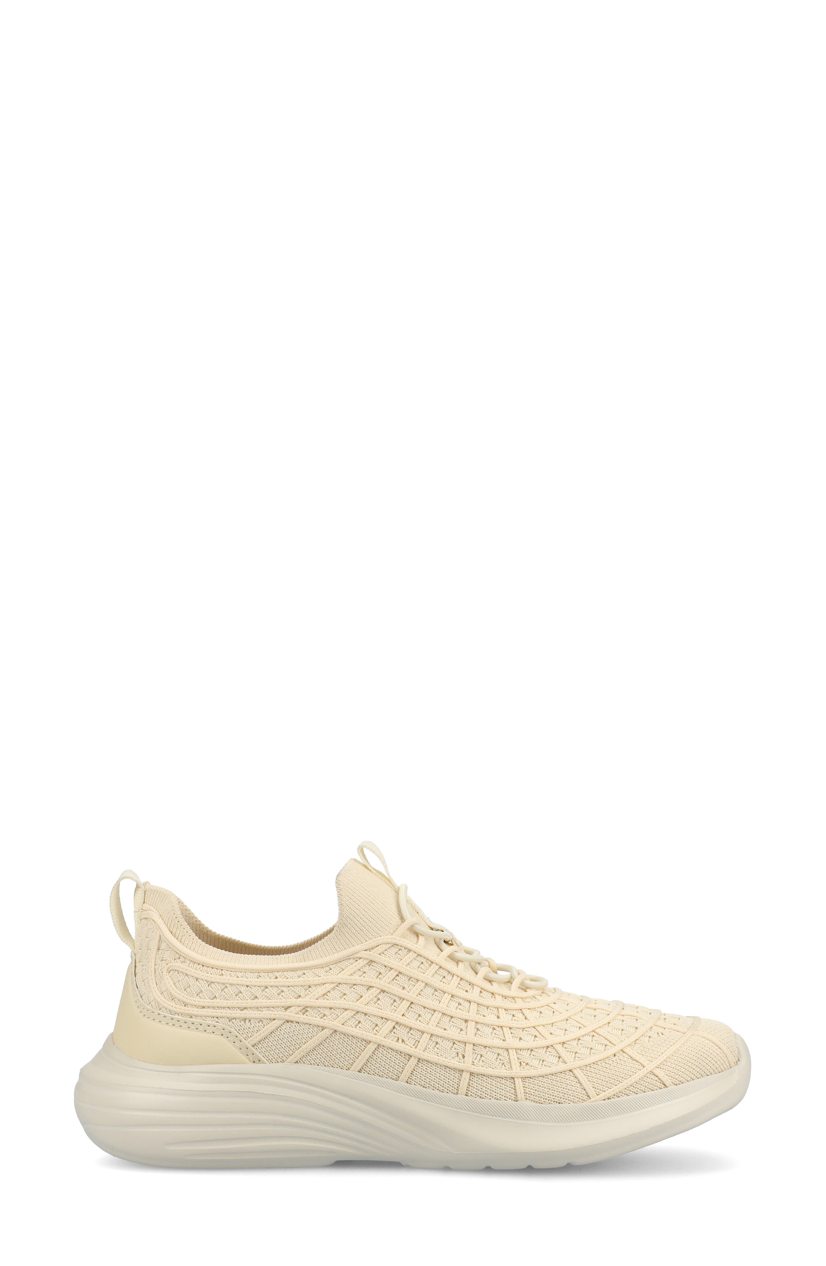 Dasha Knit Sneaker, Alternate, color, BEIGE