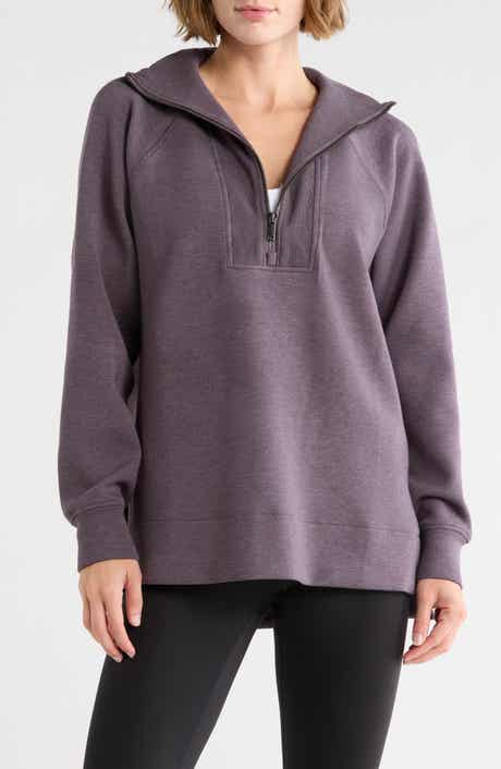 SPANX® Air Essentials Brushed Half-Zip Sweatshirt