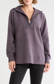 SPANX® Air Essentials Brushed Half-Zip Sweatshirt