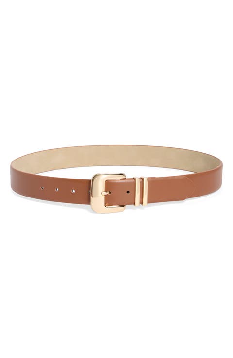 Double Metal Keeper Buckle Belt
