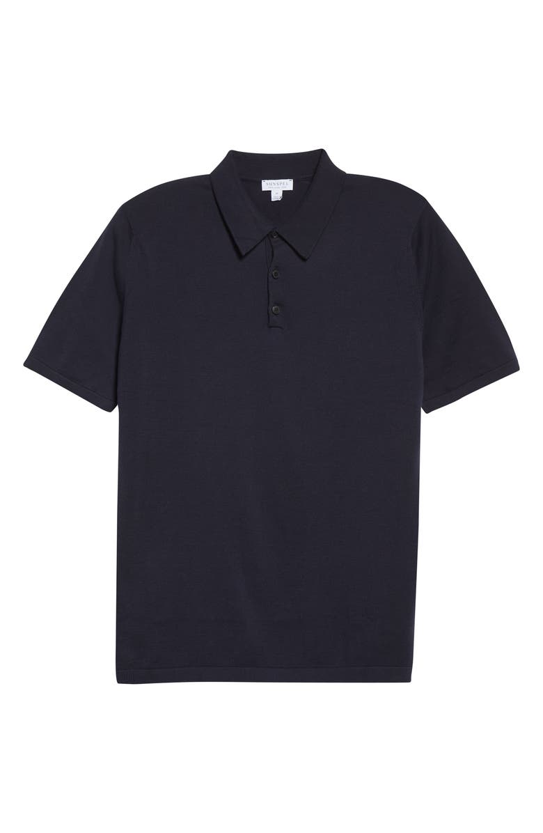 Sunspel Sea Island Cotton Polo, Alternate, color,