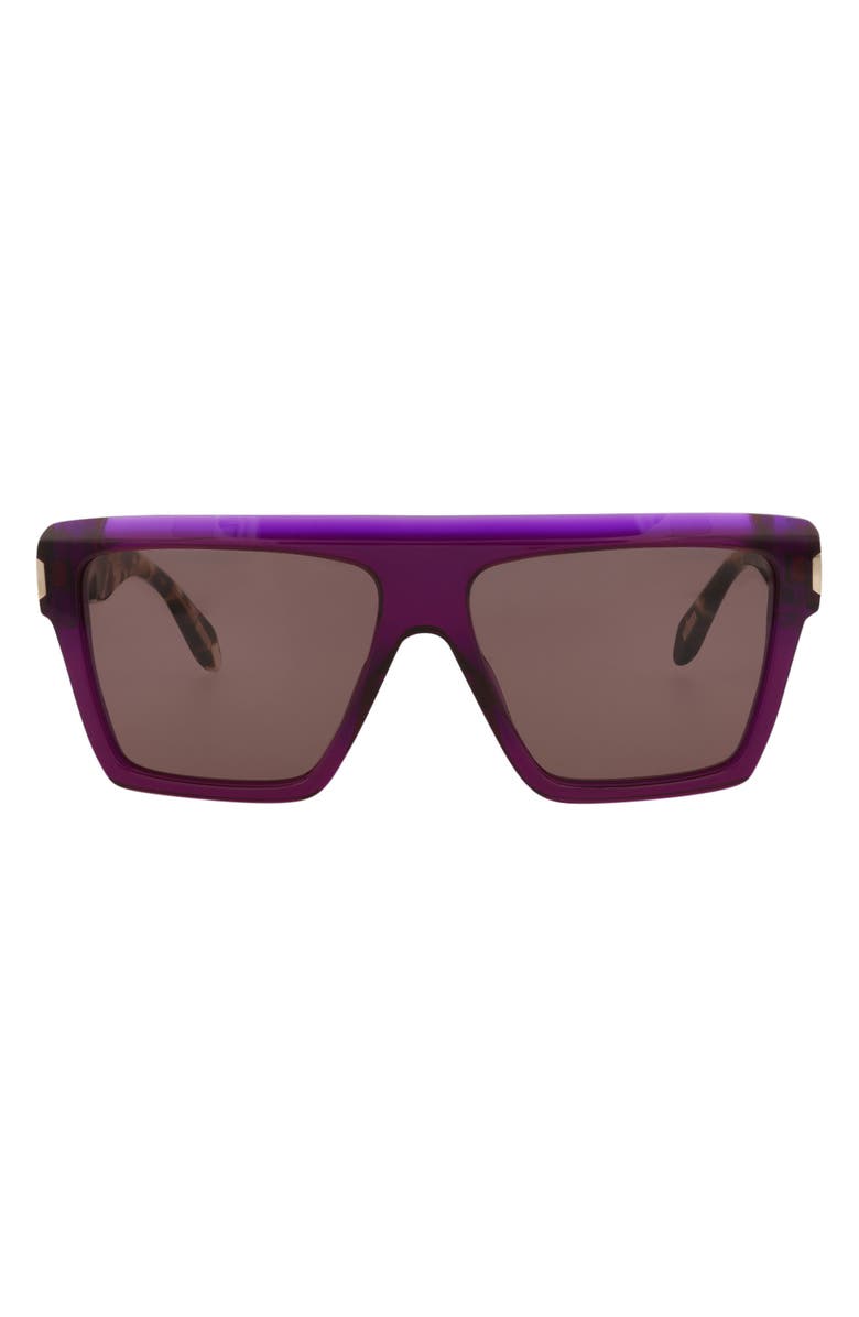 Just Cavalli 57mm Flat Top Sunglasses, Main, color, 
