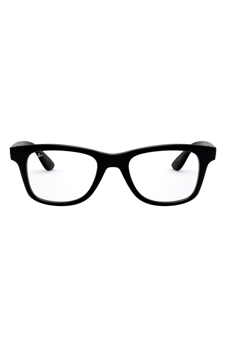 Ray-Ban 52mm Rectangular Optical Glasses, Main, color, 